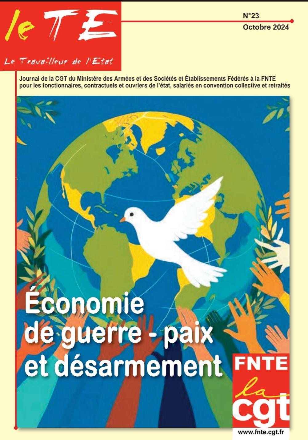 Economie de guerre - paix et désarmement