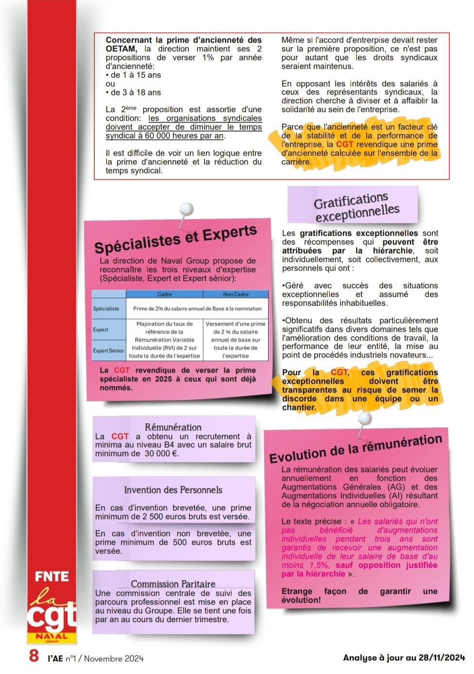 Décryptage de l'accord d'entreprise