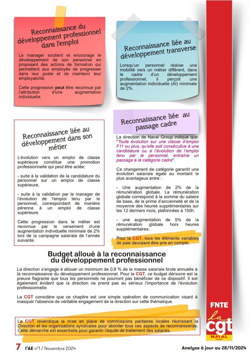 Décryptage de l'accord d'entreprise
