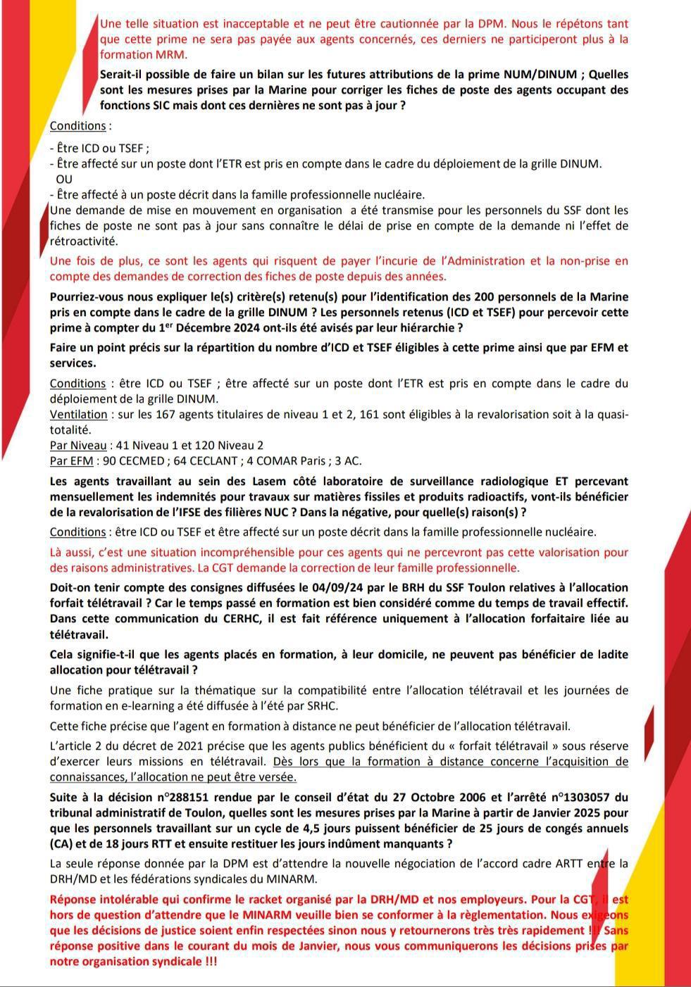 Compte Rendu CSA-R MARINE du 19 Décembre 2024
