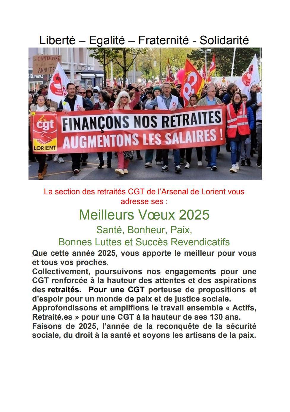 Meilleurs Vœux 2025