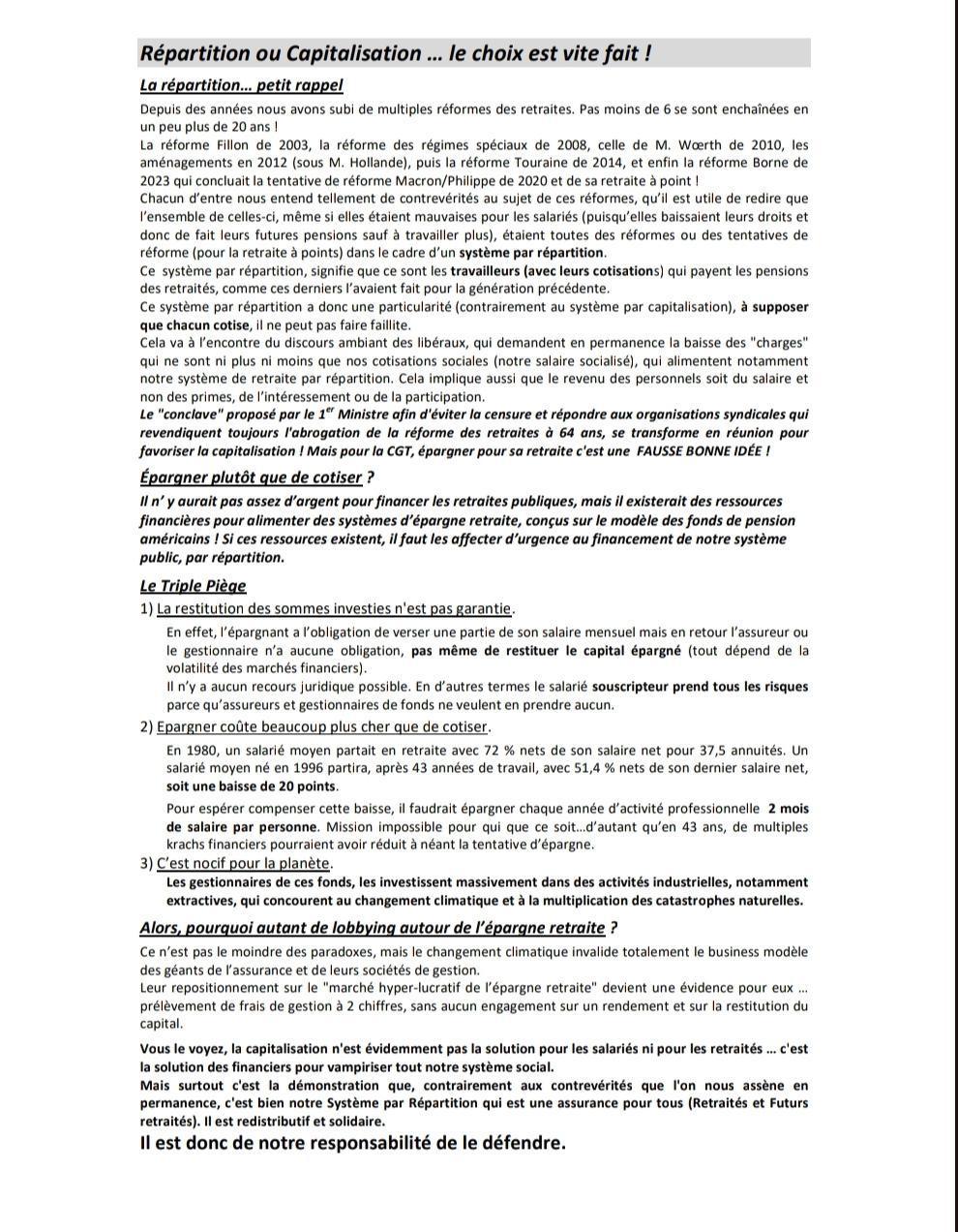 Lien des retraités n°23