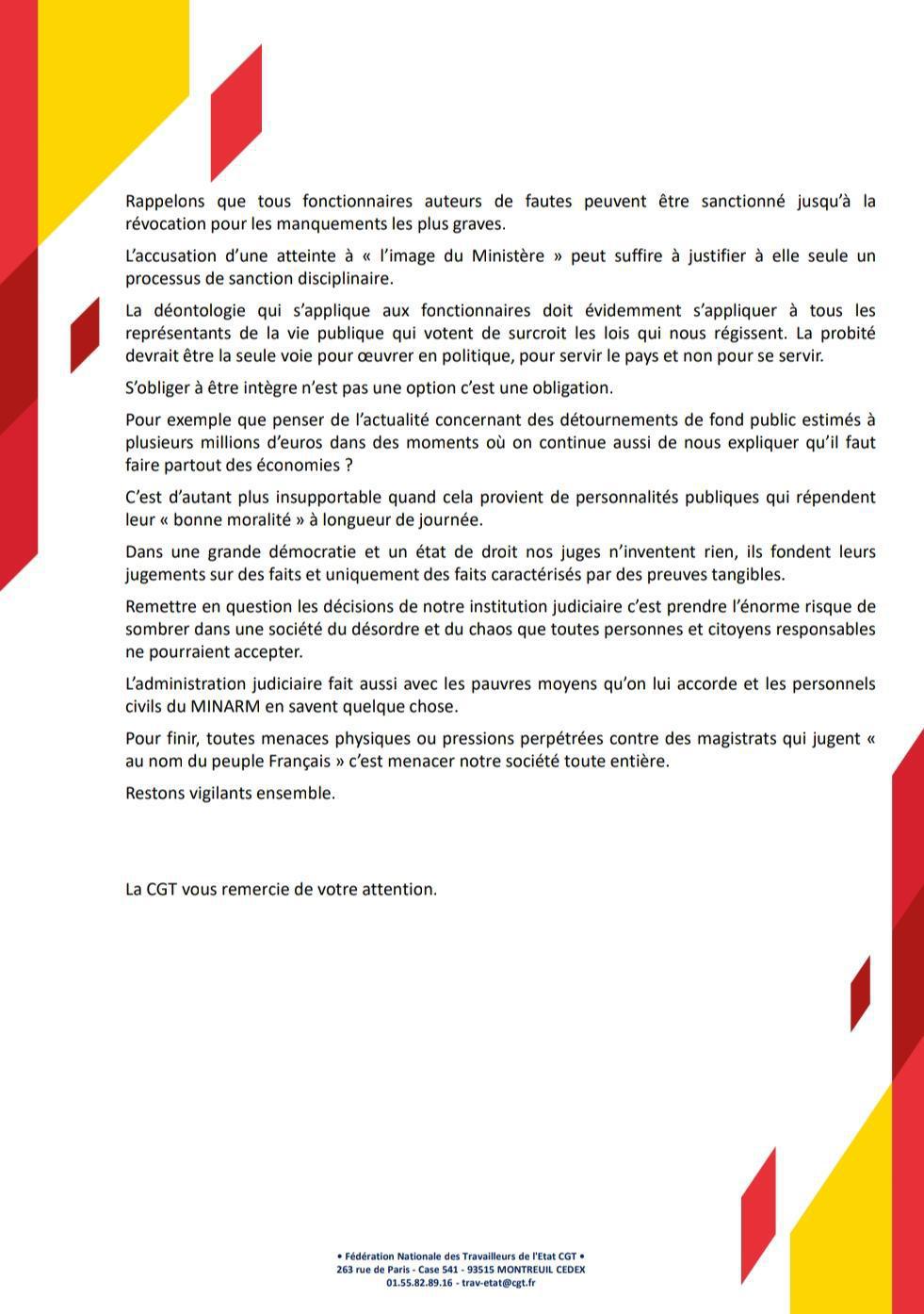 Déclaration liminaire CAP-C du 10 Avril 2025