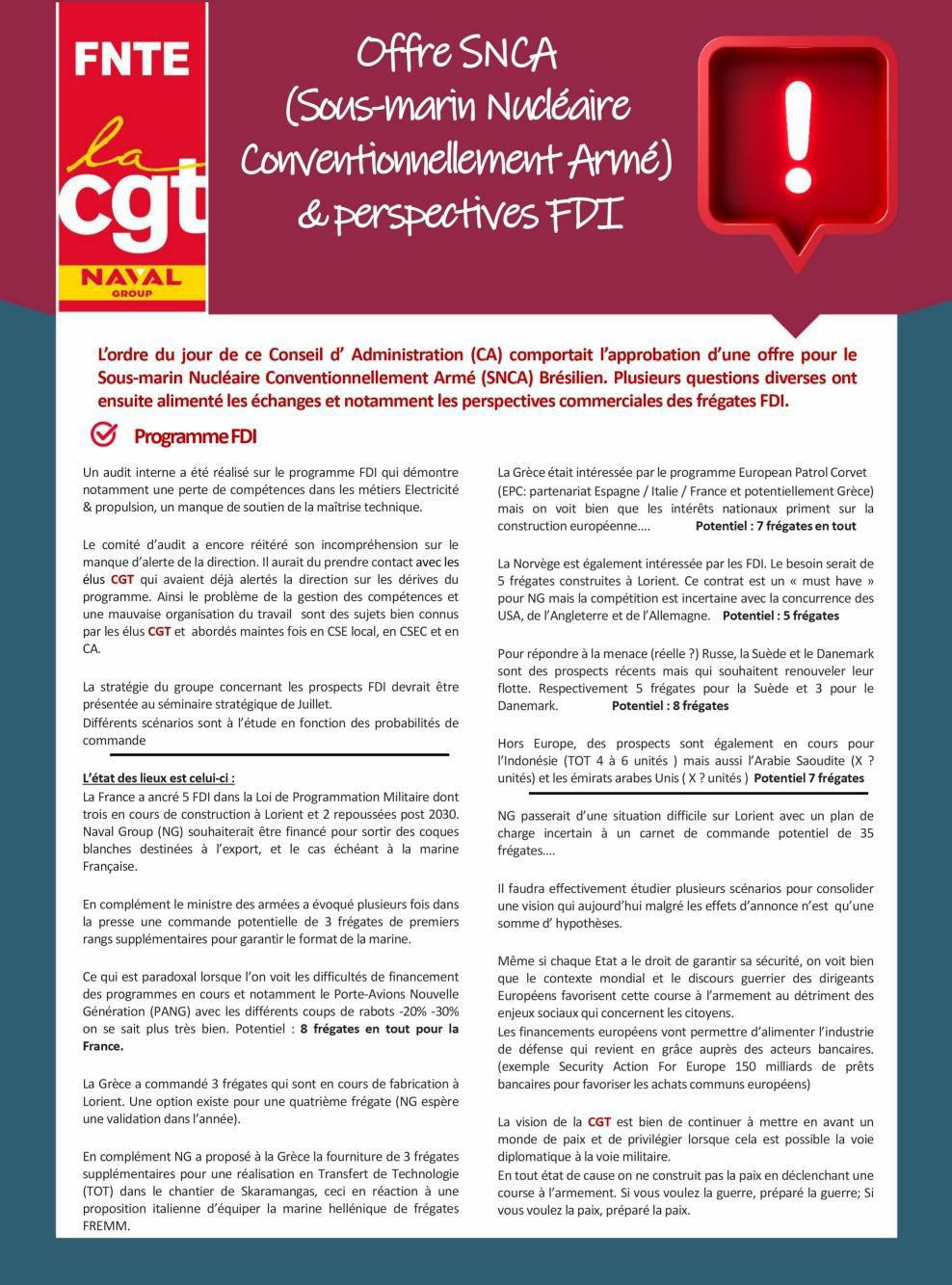 Compte Rendu Conseil d'Administration 