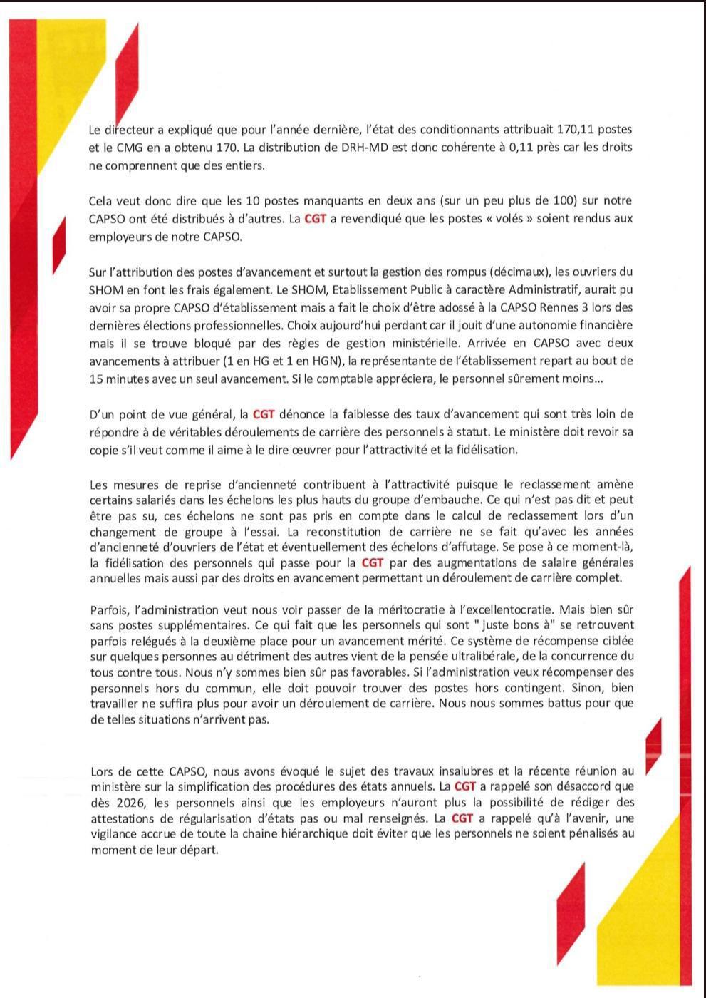 Compte Rendu CAPSO Rennes 3 du 19 Juin 2025