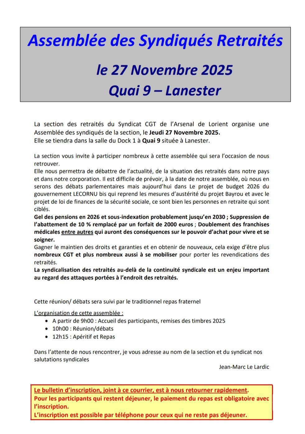 Le LIEN des RETRAITES N°24