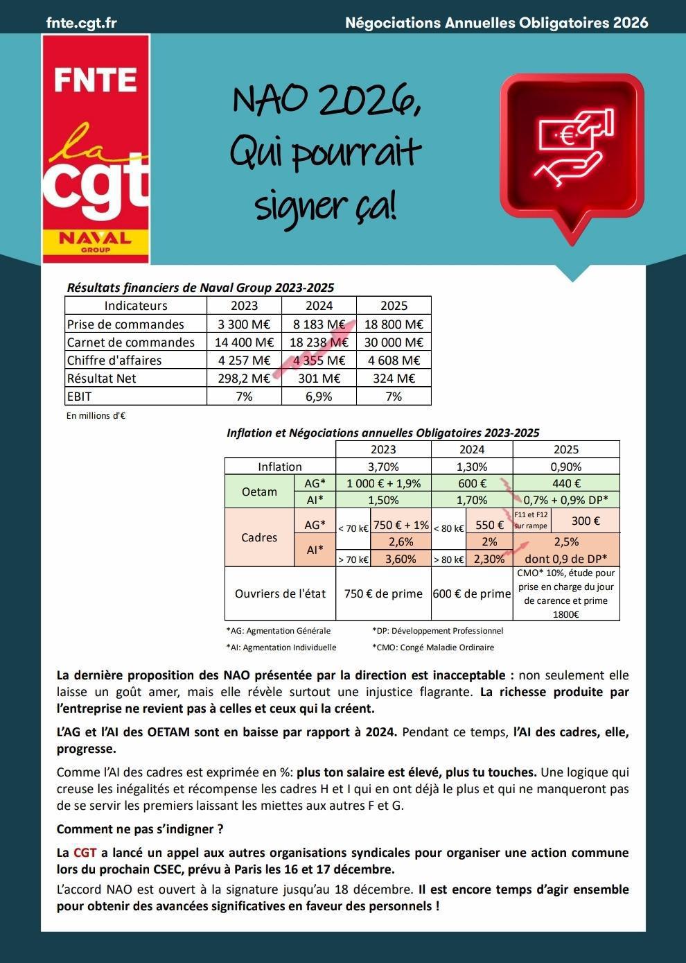 NAO 2026, Qui pourrait signer ça !?!