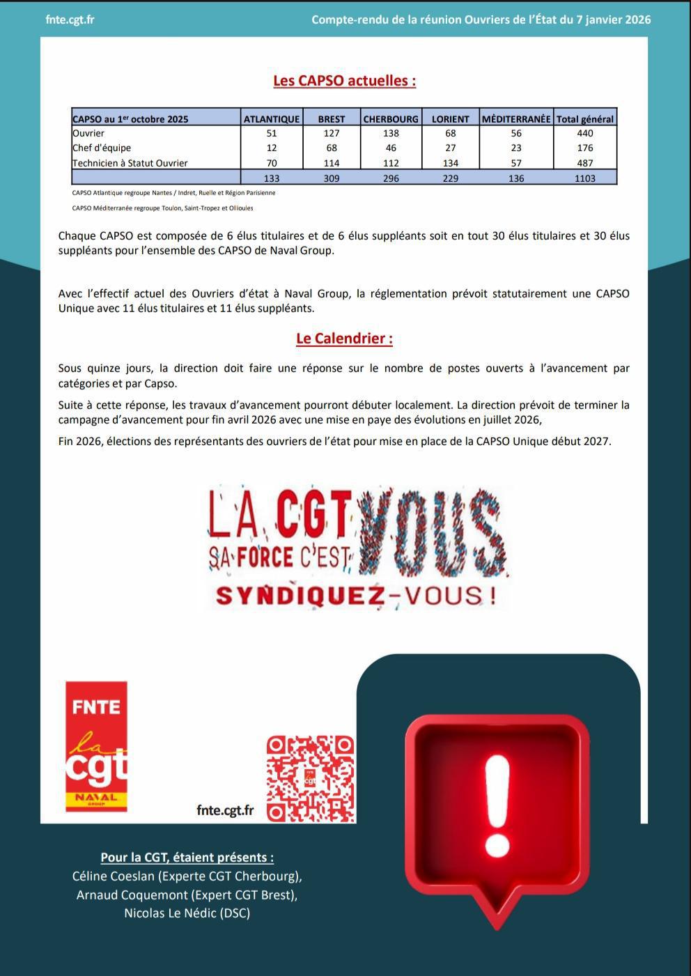 Gestion des Ouvriers de l'État à Naval Group