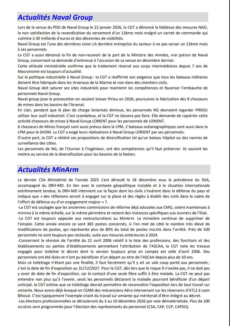 Le lien des RETRAITÉS n°25