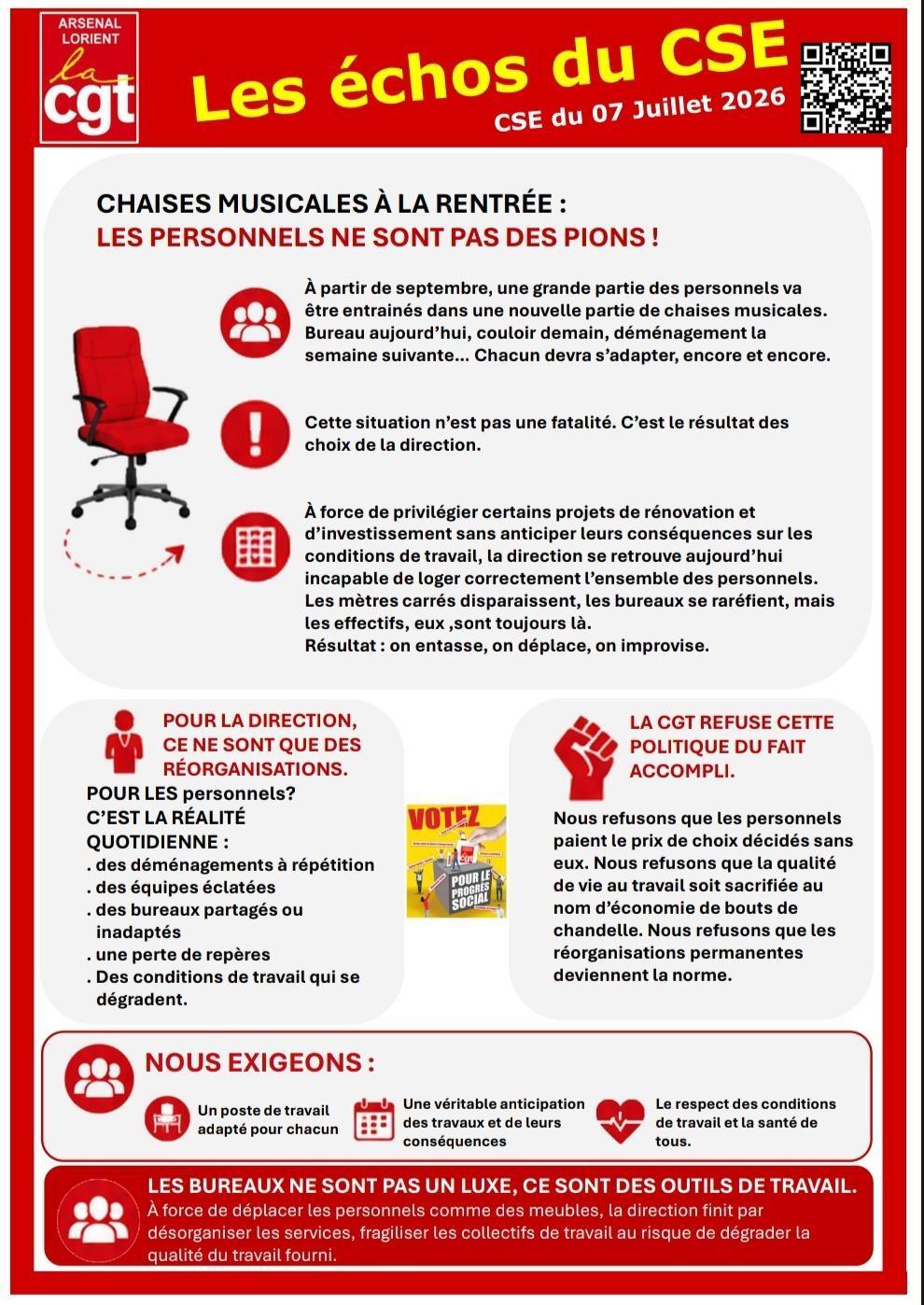 Compte Rendu du CSE du 7 Juillet 2026