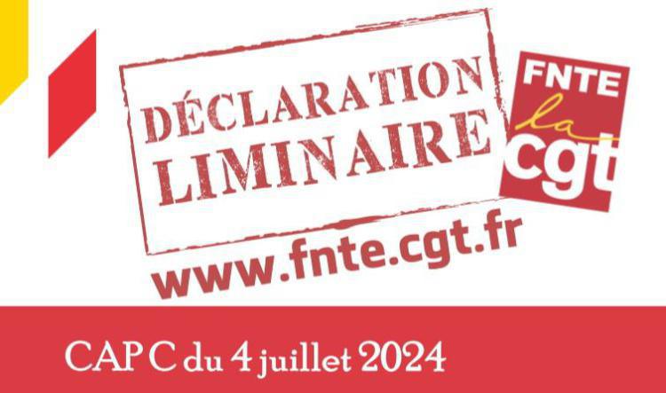 Déclaration Liminaire Du CAPC du 4 Juillet 2024