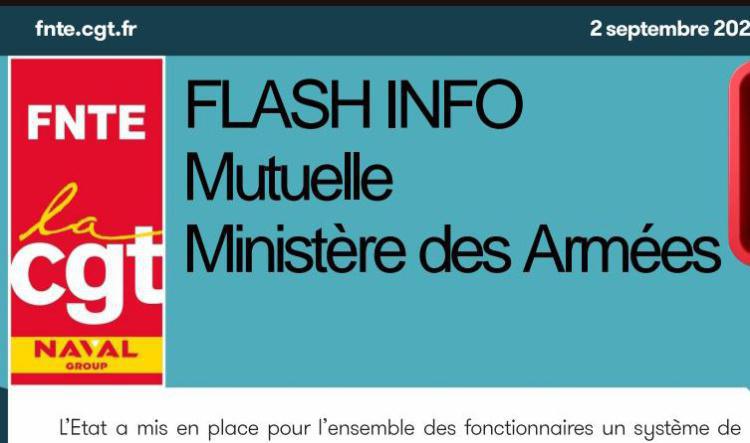 ⚠️Mutuelle Ministère des Armées⚠️