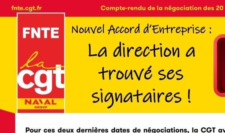 Nouvel Accord d'Entreprise : la direction a trouvé ses signataires !