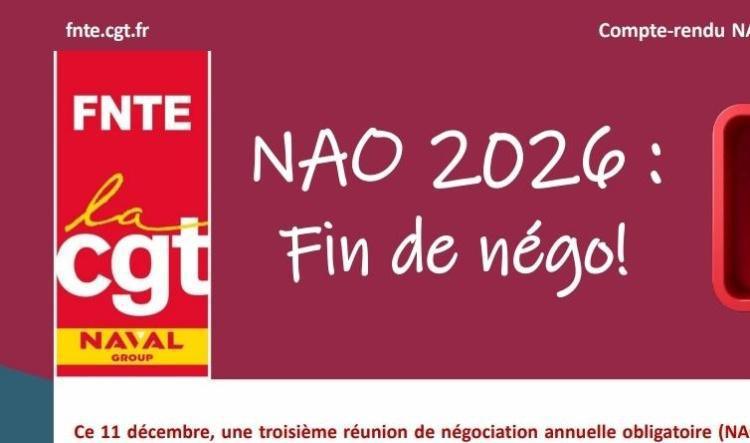 NAO 2026 : Clap de fin "Pour" la Direction