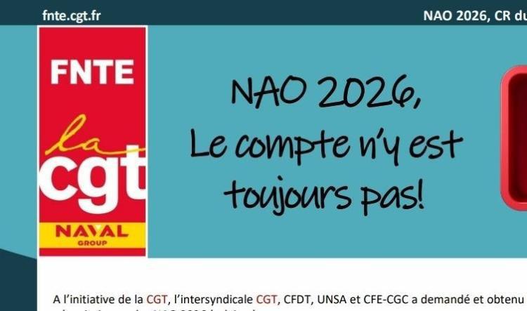 NAO 2026 le compte n'y est toujours pas !!