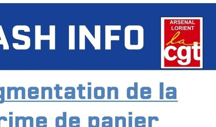 Augmentation de la prime de panier