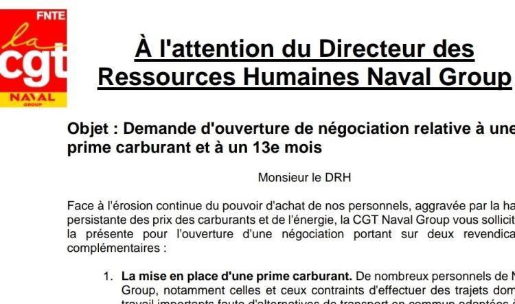 Prime carburant et 13ème Mois