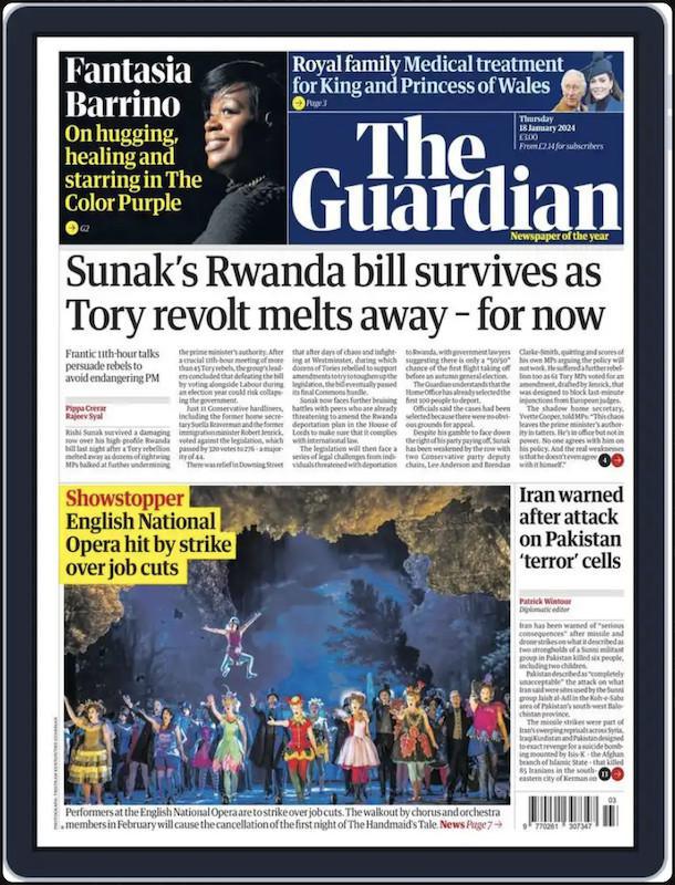 The Guardian instaure une limite de lecture gratuite sur son application