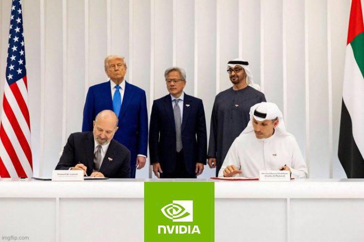 الولايات المتحدة توافق على تصدير شرائح الذكاء الاصطناعي من NVIDIA إلى الإمارات في إطار اتفاق تكنولوجي موسع الولايات المتحدة توافق على تصدير شرائح الذكاء الاصطناعي من NVIDIA إلى الإمارات في إطار اتفاق تكنولوجي موسع