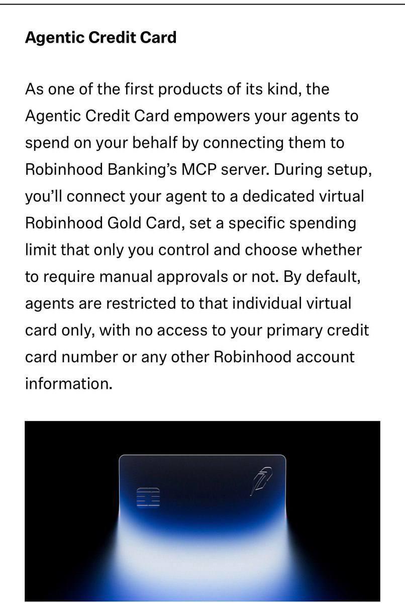 Robinhood تطلق وكلاء ذكاء اصطناعي للتسوق التلقائي والتداول المالي Robinhood تطلق وكلاء ذكاء اصطناعي للتسوق التلقائي والتداول المالي