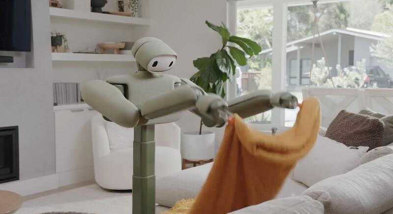 Weave Robotics تكشف عن روبوتها المنزلي Isaac 1: يطوي الملابس ويرتب السرير وينظّم الفوضى