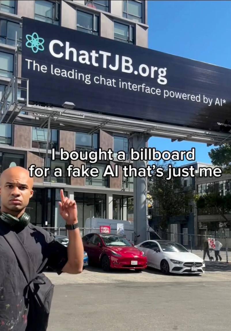 لوحة إعلانية بـ6 آلاف دولار في سان فرانسيسكو تكشف "خدعة" الذكاء الاصطناعي... الرد فيها ليد بشرية واحدة