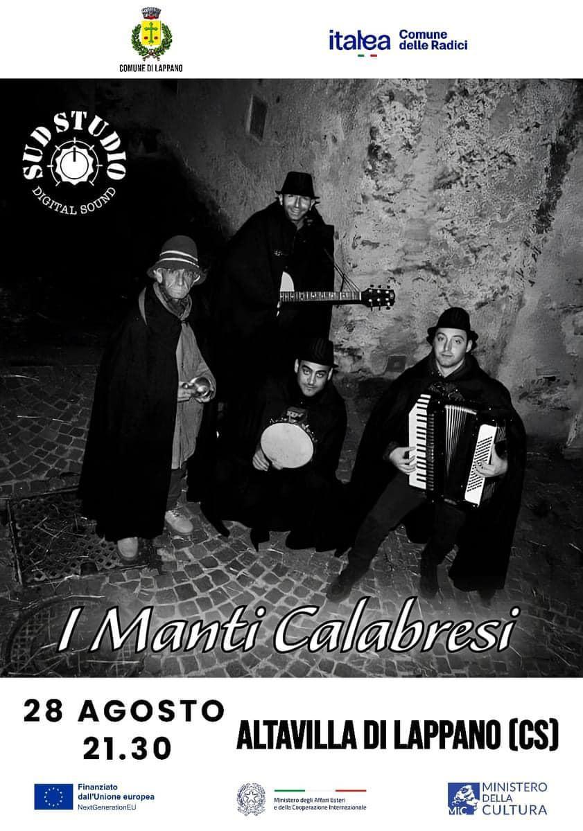 La notte del Miracolo - "l Manti Calabresi" Spettacolo musicale - Stand Gastronomico (inizio ore 21:30)