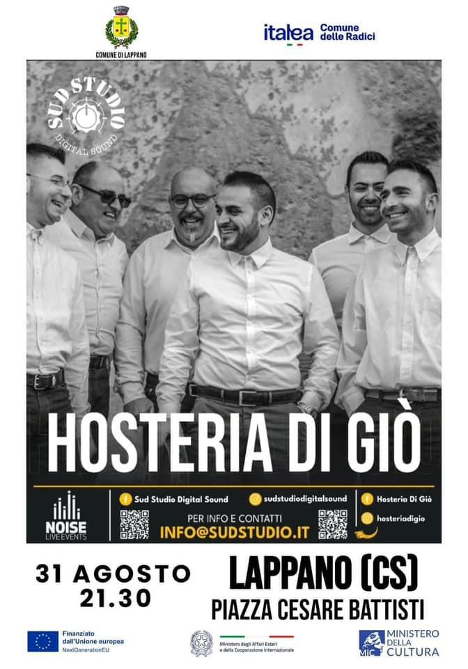 La notte del Miracolo - "Hosteria di Giò" Spettacolo musicale - Stand Gastronomico (inizio ore 21:30)