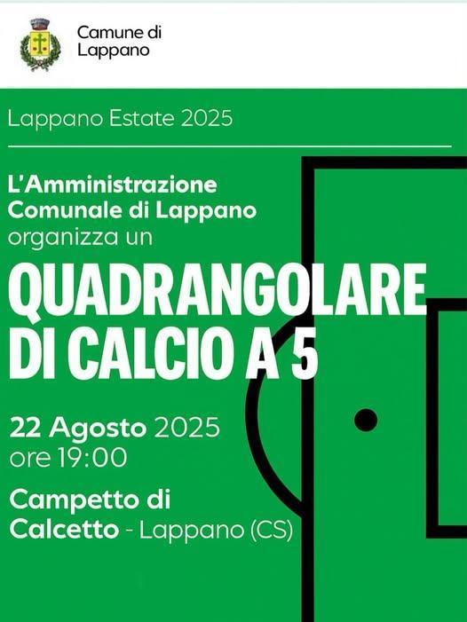 Quadrangolare di Calcio a 5 (inizio ore 19:00)