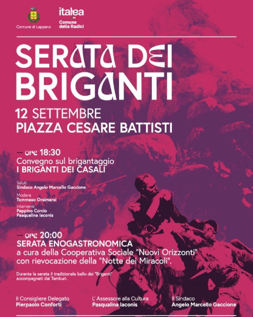 Serata Enogastronomica con rievocazione della Notte dei Miracoli (inizio ore 20:00)