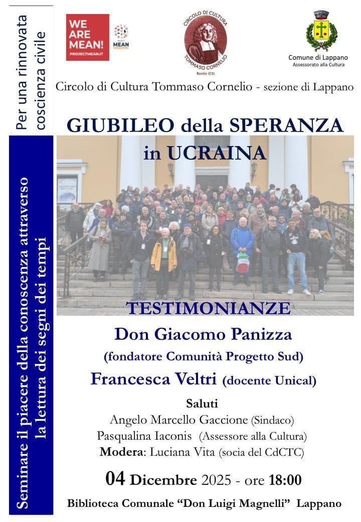 Giubileo della Speranza in Ucraina - Testimonianze (inizio ore 18.00)