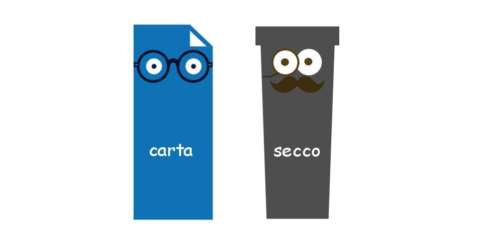 Stasera esporre indifferenziato, carta e cartone