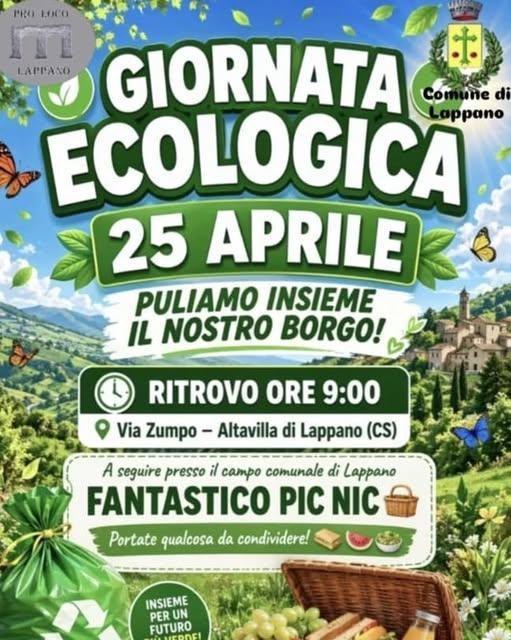 Giornata Ecologica (Ritrovo: ore 9:00)