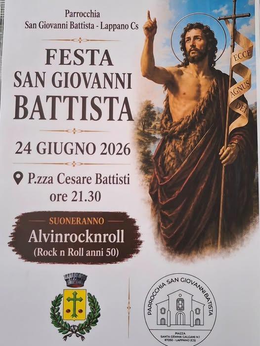 Festa San Giovanni Battista - Alvinrocknroll (dalle ore 21.30)