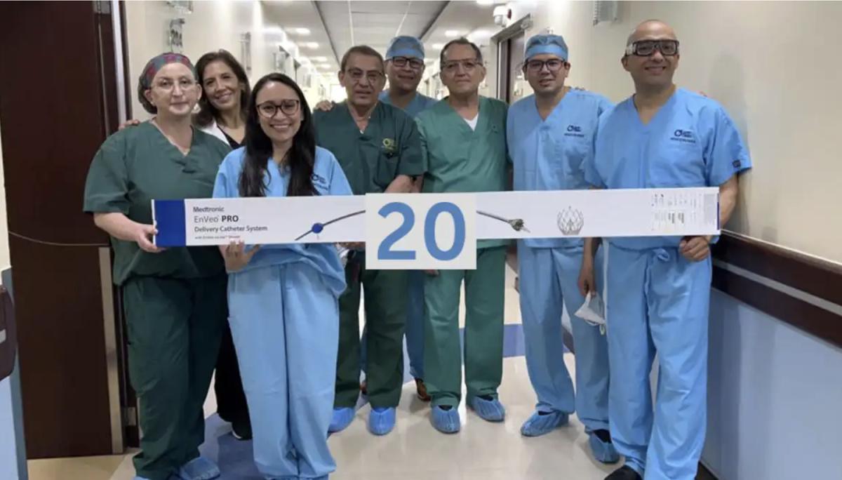 Procedimiento TAVI para sustituir válvula aórtica se realiza con éxito en Centro Médico Procedimiento TAVI para sustituir válvula aórtica se realiza con éxito en Centro Médico