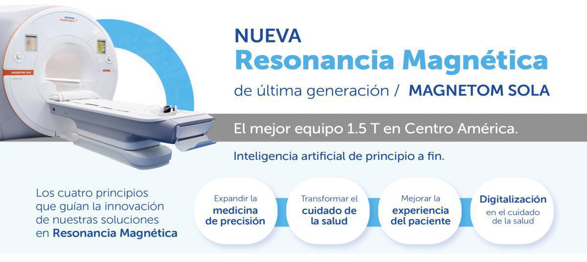 NUEVA Resonancia Magnética de última generación / MAGNETOM SOLA
