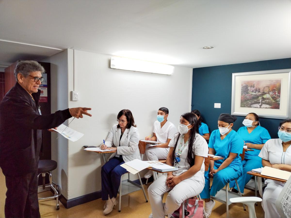 Programa de formación para personal de enfermería