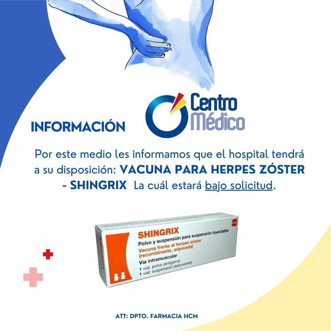 Disponibilidad de Vacuna para Herpes Zóster