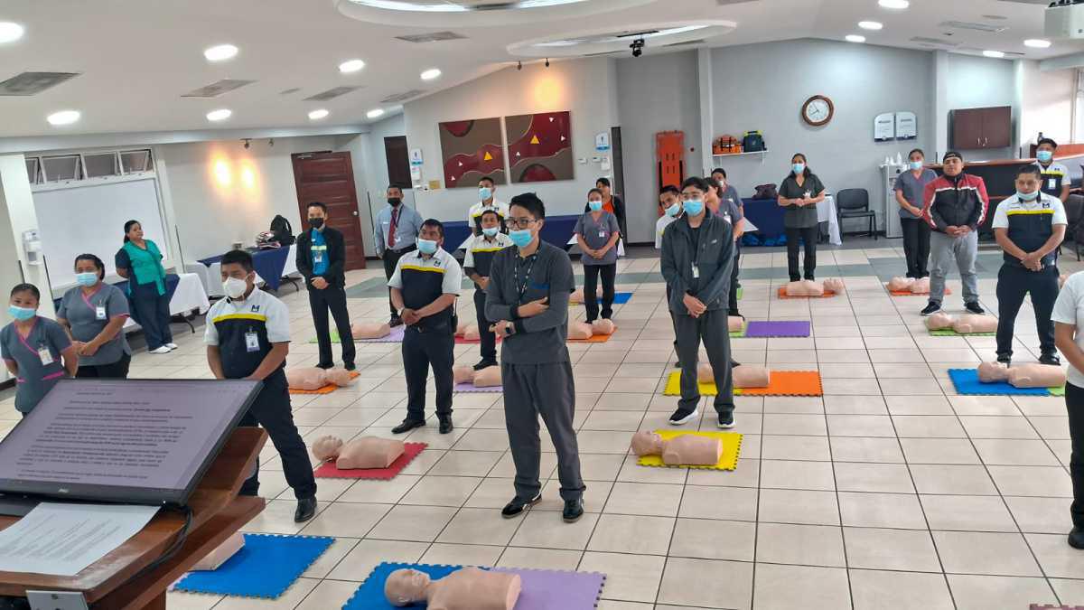 Curso Solo Manos para Colaboradores Hospital Centro Médico