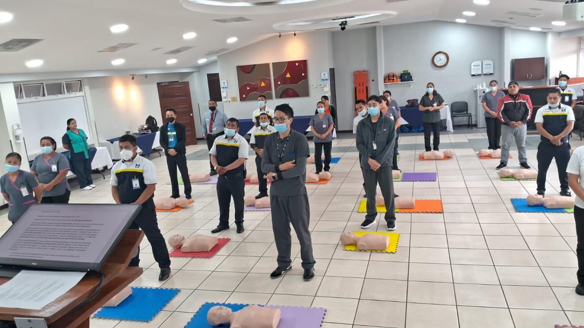 Curso Solo Manos para Colaboradores Hospital Centro Médico