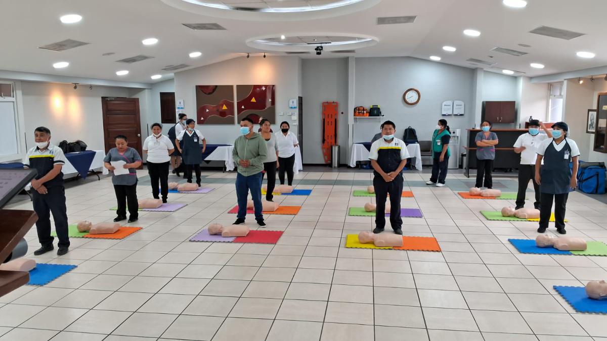Curso Solo Manos para Colaboradores Hospital Centro Médico