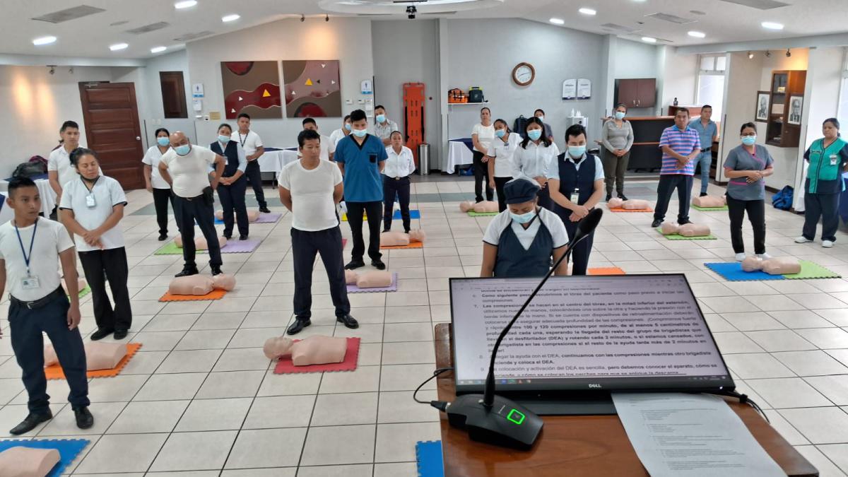 Curso Solo Manos para Colaboradores Hospital Centro Médico