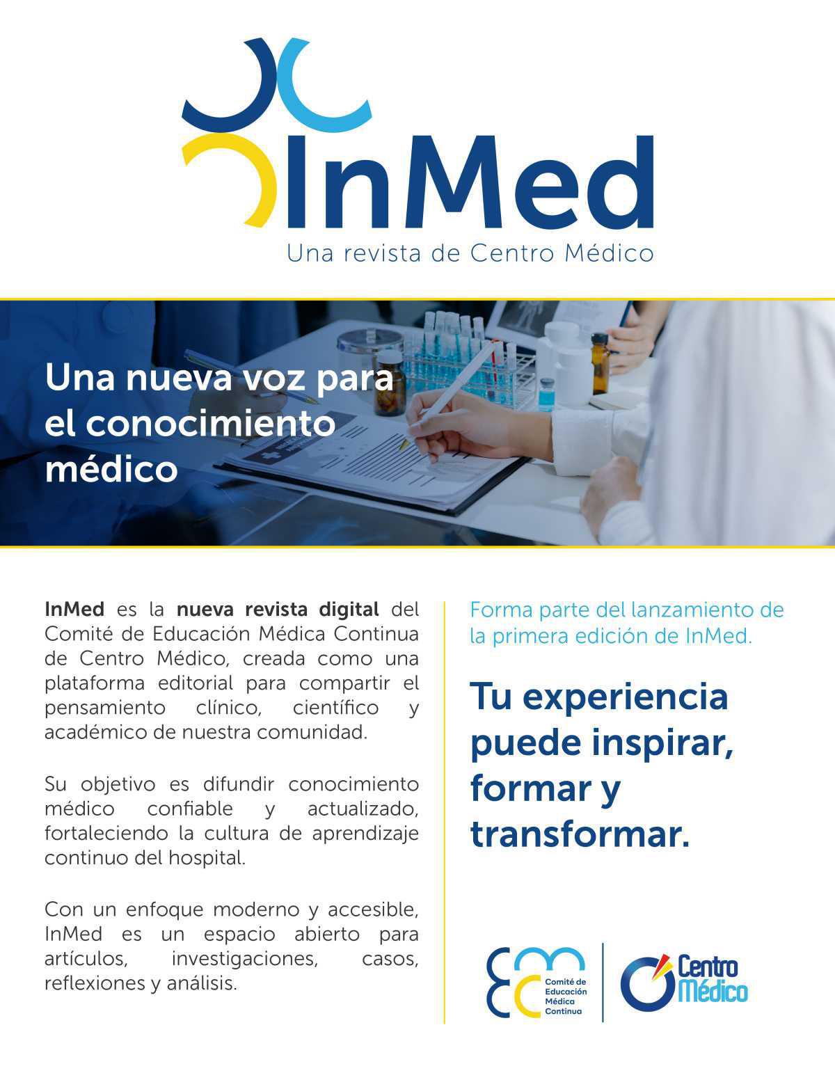 ¡Participa en la primera edición de InMed! ¡Participa en la primera edición de InMed!