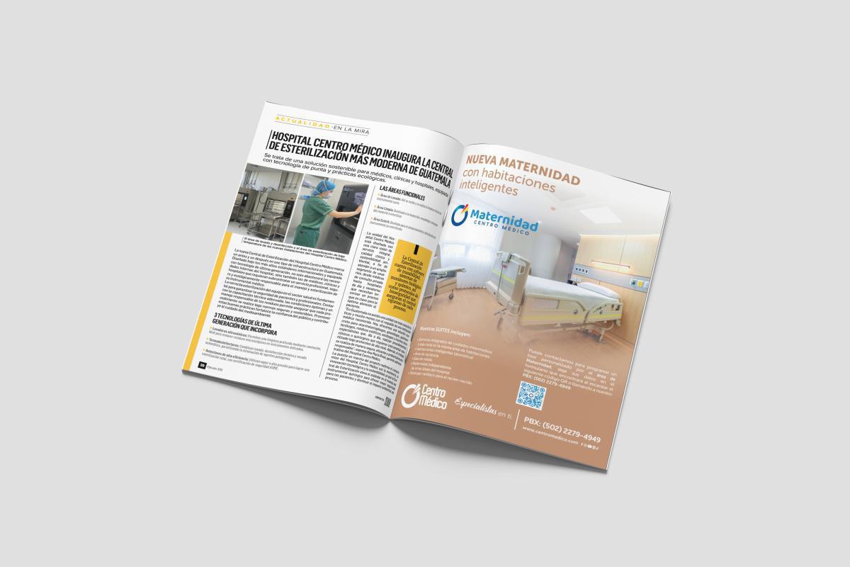 Publicación en Revista Summa: Hospital Centro Médico inaugura la central de esterilizacion mas moderna de Guatemala Publicación en Revista Summa: Hospital Centro Médico inaugura la central de esterilizacion mas moderna de Guatemala
