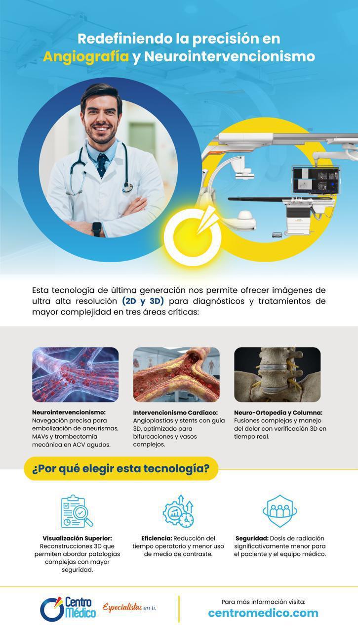 Redefiniendo la precisión en Angiografía y Neurointervencionismo Redefiniendo la precisión en Angiografía y Neurointervencionismo