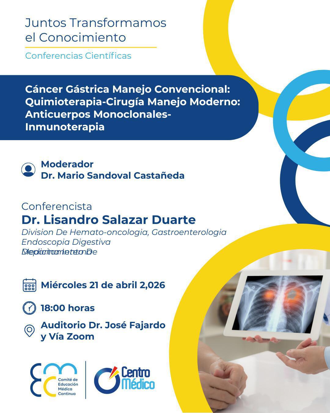 Cáncer Gástrica Manejo Convencional: Quimioterapia-Cirugía Manejo Moderno: Anticuerpos Monoclonales-Inmunoterapia