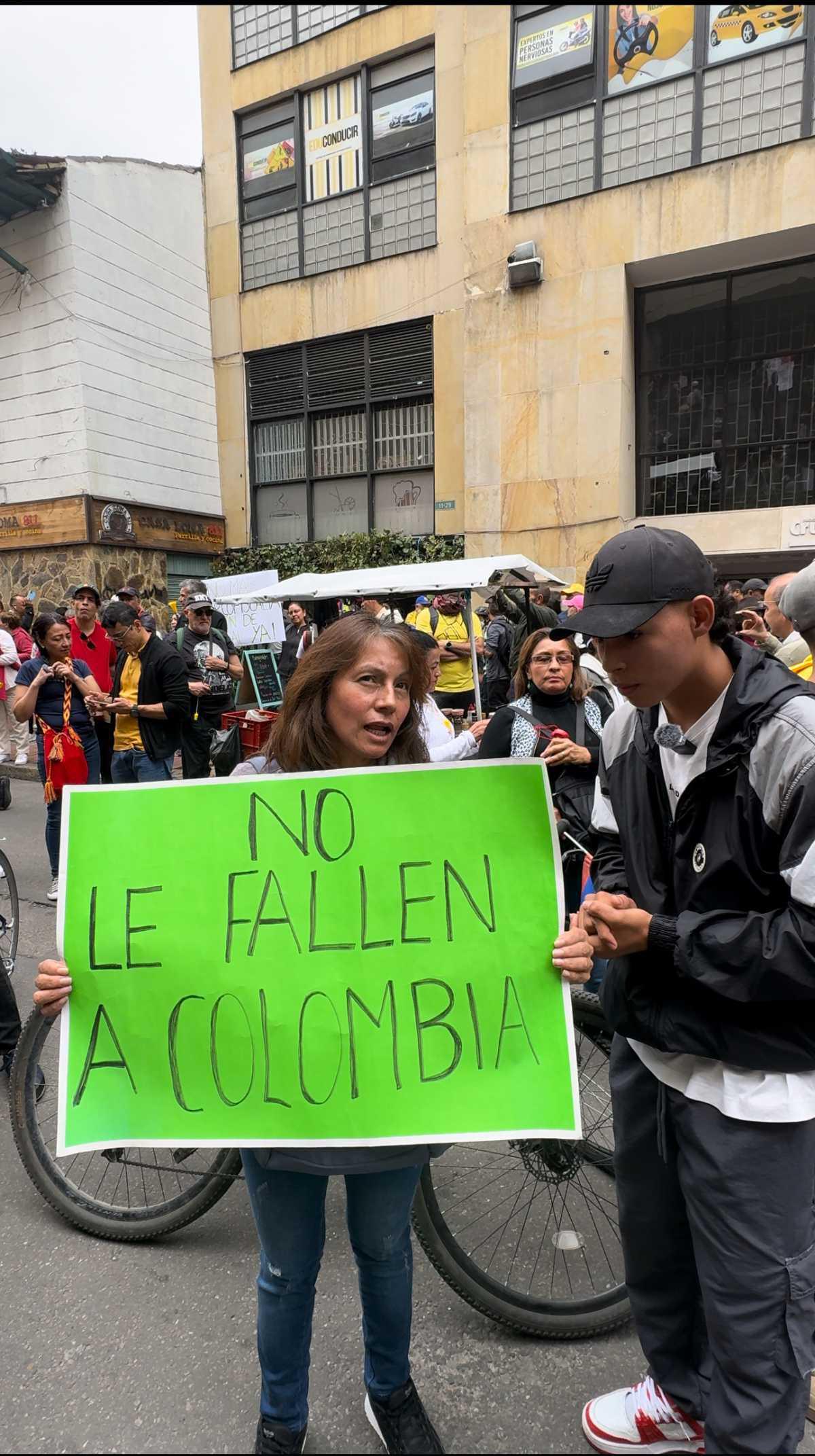 Plantón del jueves 8 de febrero 2024 - Edid Bogotá, Colombia Plantón del jueves 8 de febrero 2024 - Edid Bogotá, Colombia