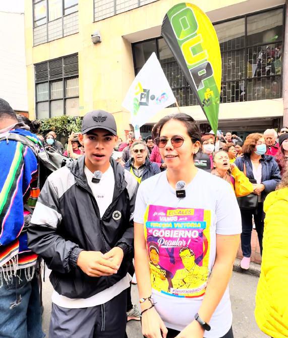 Plantón del jueves 8 de febrero 2024 Bogotá, Colombia - Lorena se suma a manifestación en Bogotá en apoyo al presidente Gustavo Petro y por elección de fiscal. Plantón del jueves 8 de febrero 2024 Bogotá, Colombia - Lorena se suma a manifestación en Bogotá en apoyo al presidente Gustavo Petro y por elección de fiscal.