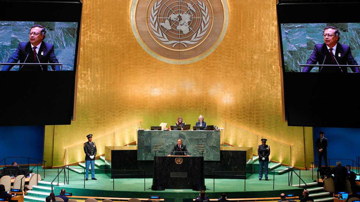 Gustavo Petro Calls for a Global Revolution to Defend Life During His Speech at the UN Gustavo Petro Calls for a Global Revolution to Defend Life During His Speech at the UN