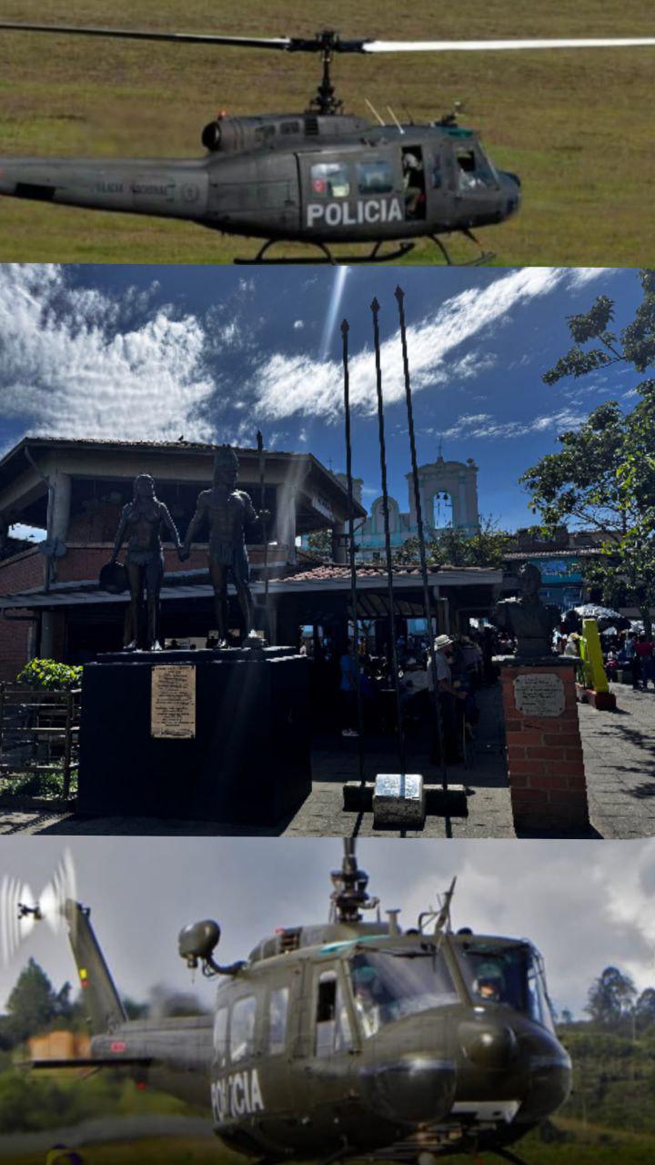impactaron un helicóptero Black Hawk con 24 policías a bordo impactaron un helicóptero Black Hawk con 24 policías a bordo